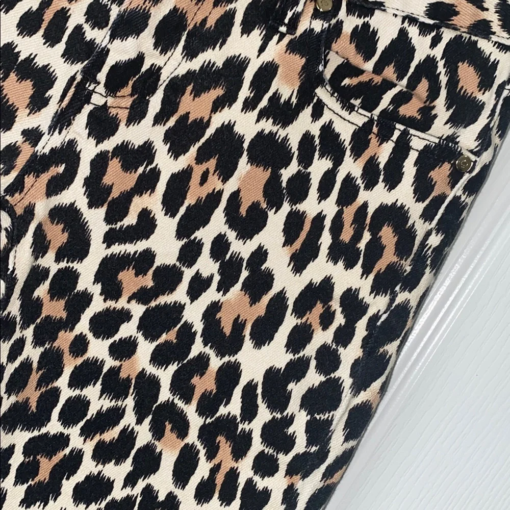 Kate‎ Spade Broome Street Leopard Print Skinny Jeans